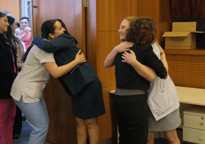 Yeni Yüzyıl Üniversitesi Gaziosmanpaşa Hastanesi'nde Bayramlaşma Töreni Gerçekleştirildi